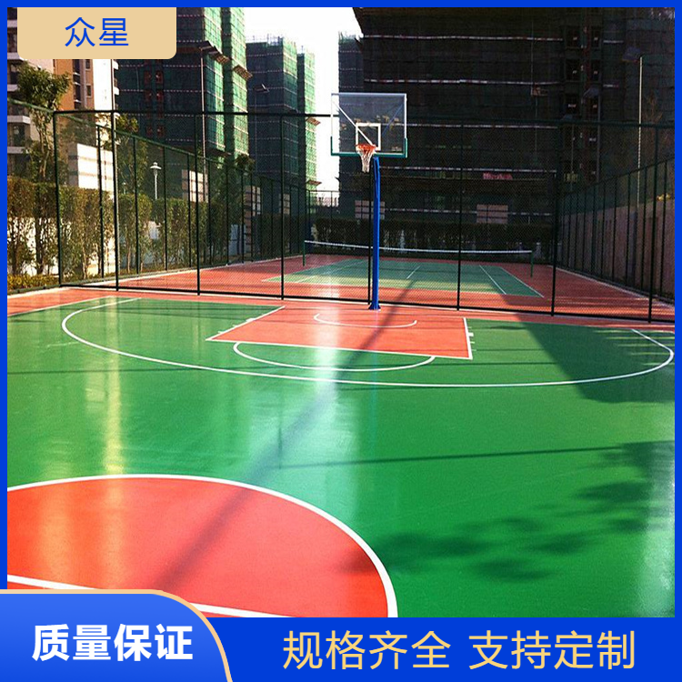 黄石市塑胶篮球场塑胶跑道 - 价格
